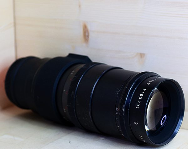 마이어 Meyer Optik Gorlitz Telemegor 300mm F4.5 라이카 S마운트 (후드포함)/90%