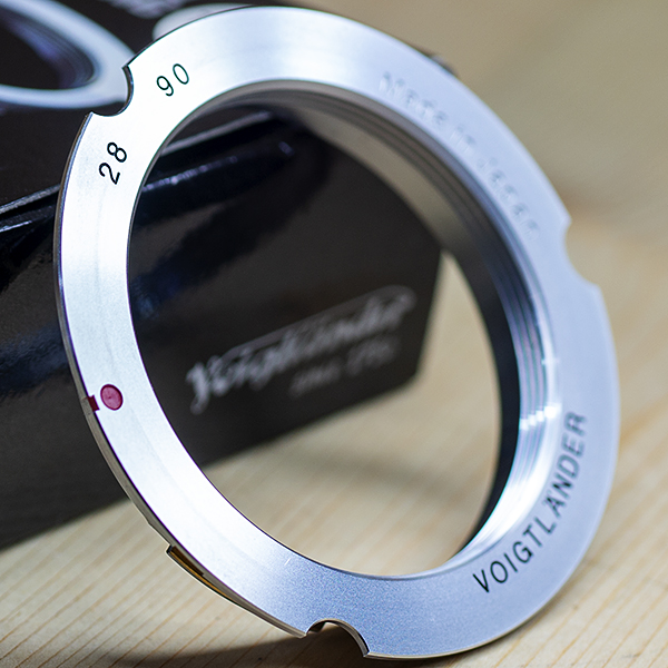 보이그랜더 Voigtlander – 베사 M-Bayonet Ring for 28/90mm Type II.박스셋트/98%