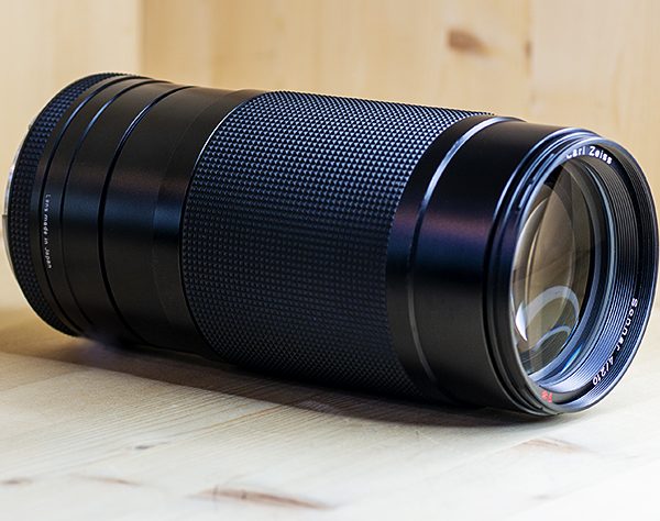 콘탁스 Contax Carl Zeiss Sonnar 210mm F4 T* 645용 (후드포함) /97%