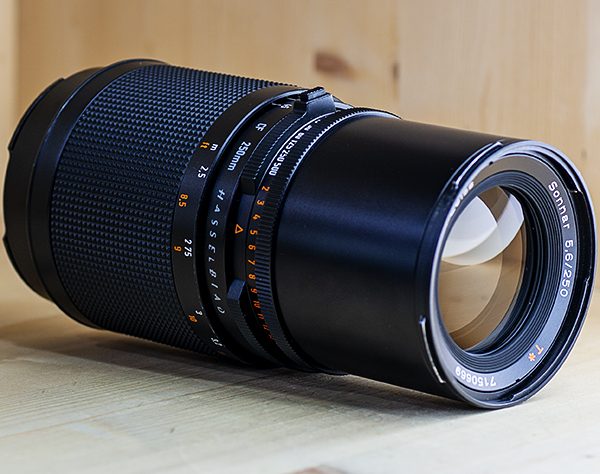 핫셀블러드 Hasselblad Sonnar CF 250mm F5.6 T* Carl Zeiss/97%