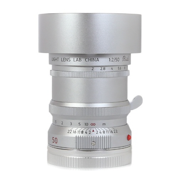 Light Lens LAB M 50mm f2 Speed Panchro II Silver