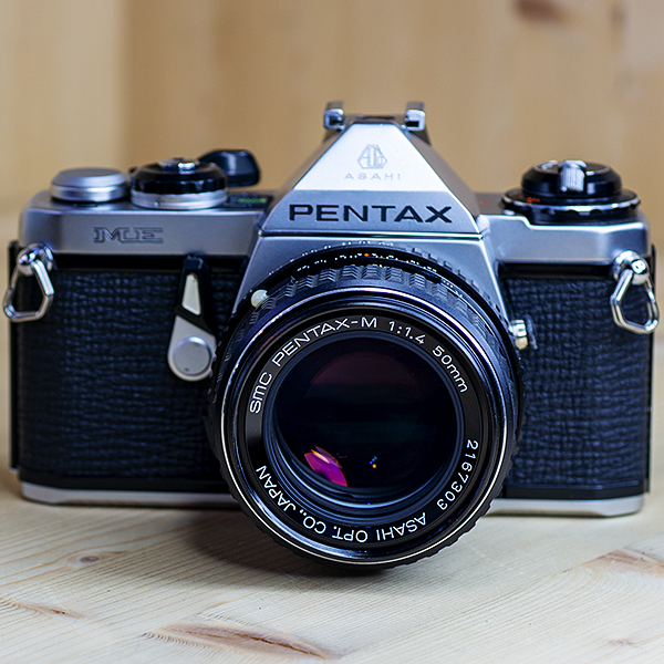 펜탁스 Pentax ME +SMC 50mm 1:1.4(UV필타,스트렙포함)/95%