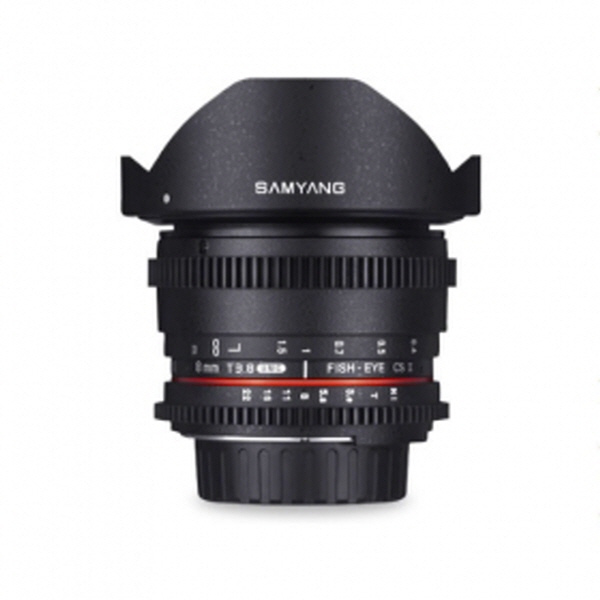삼양 SAMYANG  VDSLR 8mm T3.8 UMC Fish-Eye CSⅡ (동영상 촬영용/후드 탈부착 가능)