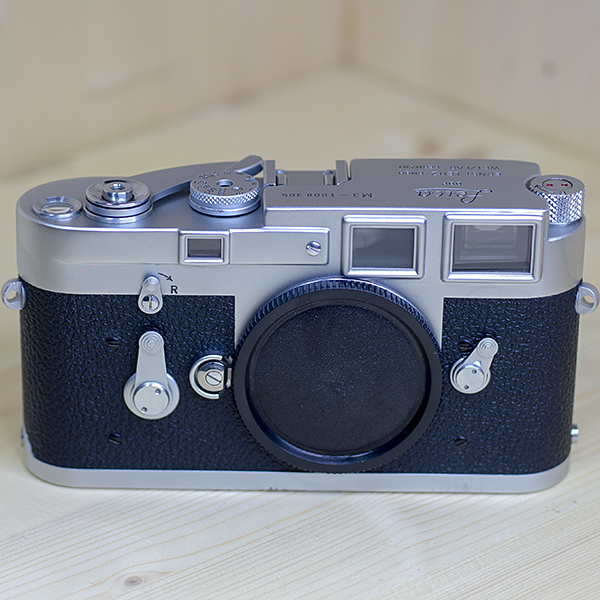 라이카 Leica M3 Body Silver Rangefinder Film Camera No.1008xxx /95%