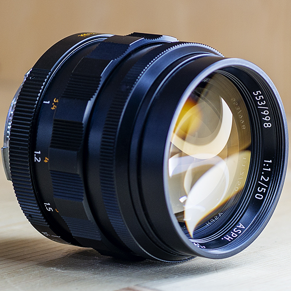 Light Lens LAB M 50mm f1.2 (1966 ASPH) Black.박스셋트(후드.필타.케이스553/998) 98%