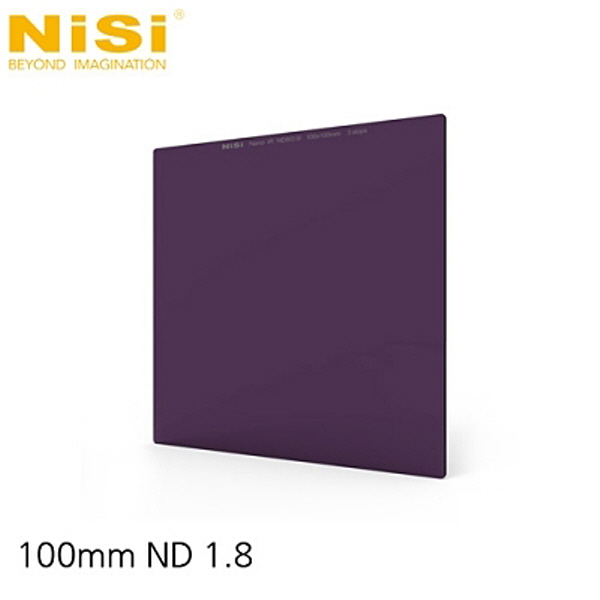 니시 NiSi Filters IR ND filter ND64(1.8)6 Stop100x100mm