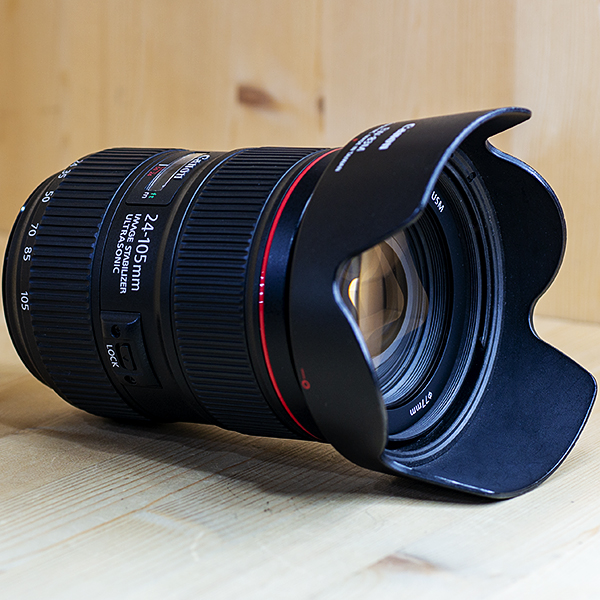 캐논 Canon EF 24-105mm 1:4L IS II USM .정품.후드 /97%