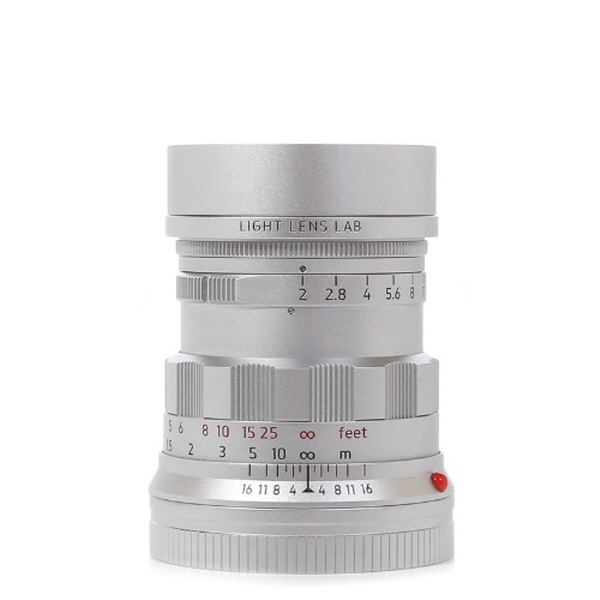 Light lens Lab 50mm f2 Rigid-SP II Silver