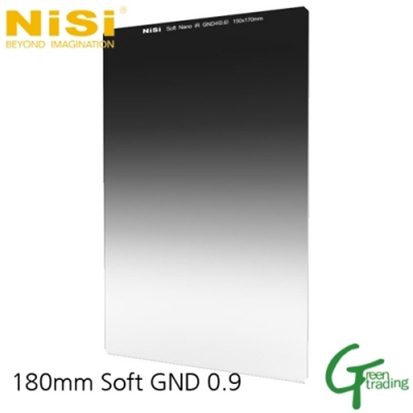 니시 NiSi Filters Soft GND filter ND8 (0.9)/3 Stop 180x210mm