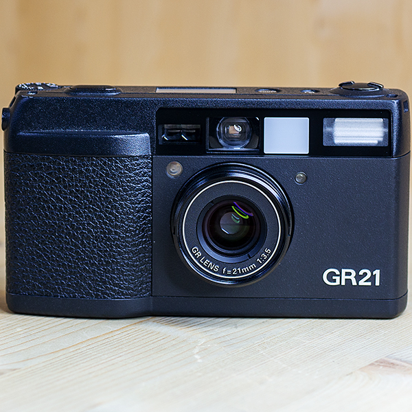 리코 Ricoh GR21 박스셋트(케이스.후드) /98%