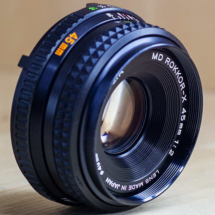 미놀타 Minolta MD Rokkor 45mmF1:2 /95%