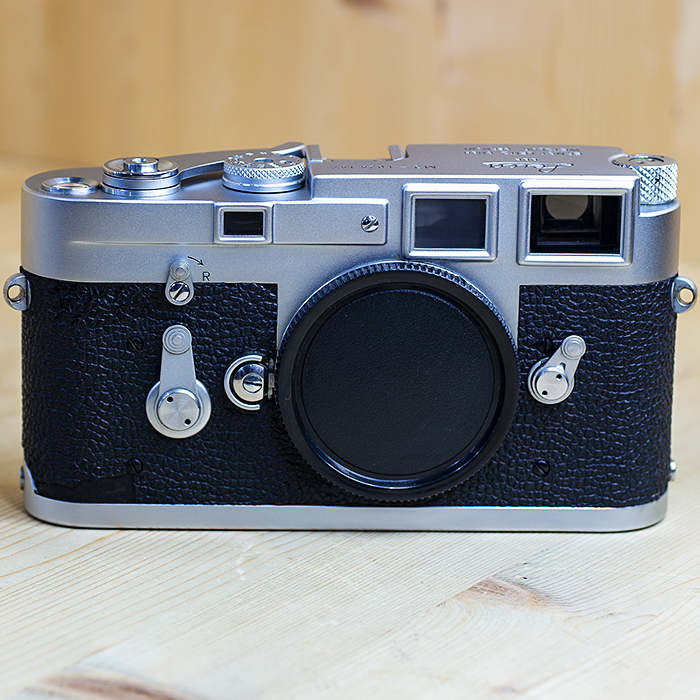 라이카 Leica M3 Body Silver Rangefinder Film Camera No. 1024xxx /95%