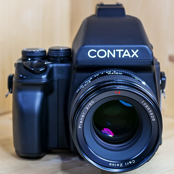 콘탁스 Contax 645 + Planar 80mm F2 T*(후드.필타.스트랩포함)/98%
