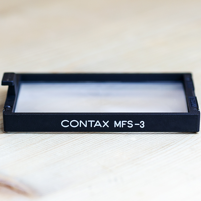 콘탁스 Contax 645용 FOCUSING SCREEN MFS-3 스크린.박스셋트 /98%