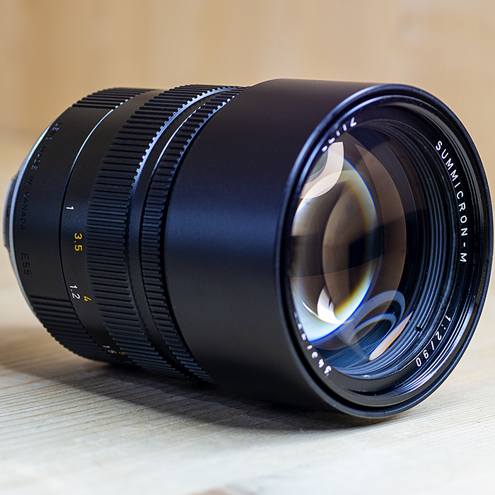 라이카 Leica Summicron-M 90mm 1:2 /97%