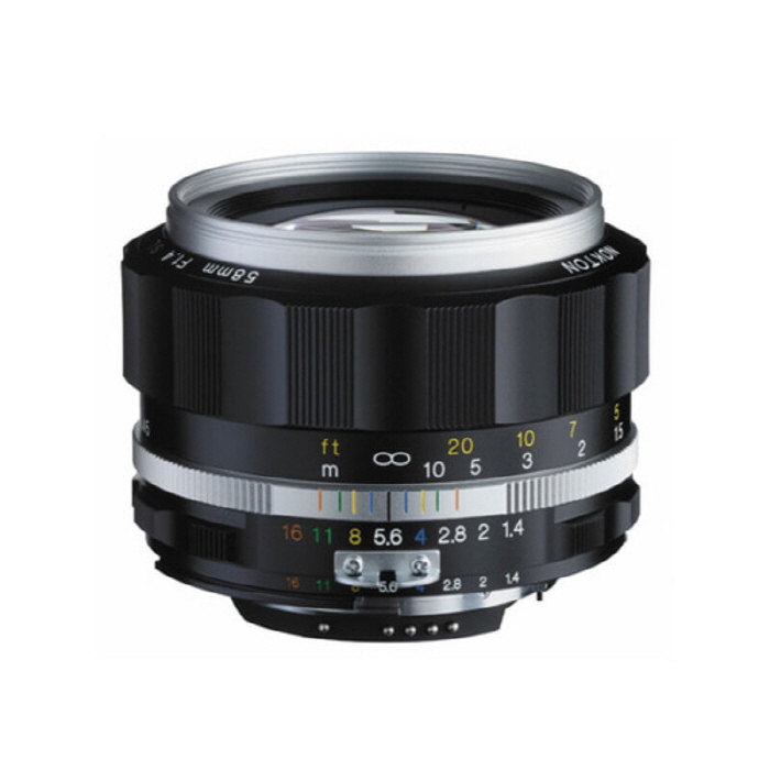 보이그랜더 Voigtlander NOKTON 58mm F1.4 SL (II) S for Nikon F-Mount  Silver(썬포토정품)
