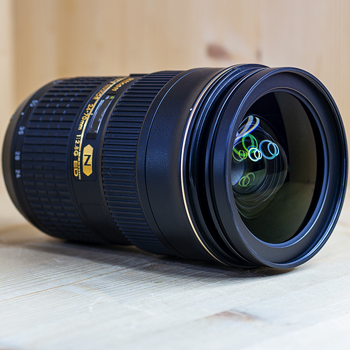 니콘 Nikon AF-S Nikkor 24-70mm F2.8G ED 정품박스셋트 (케이스.후드포함)/95%