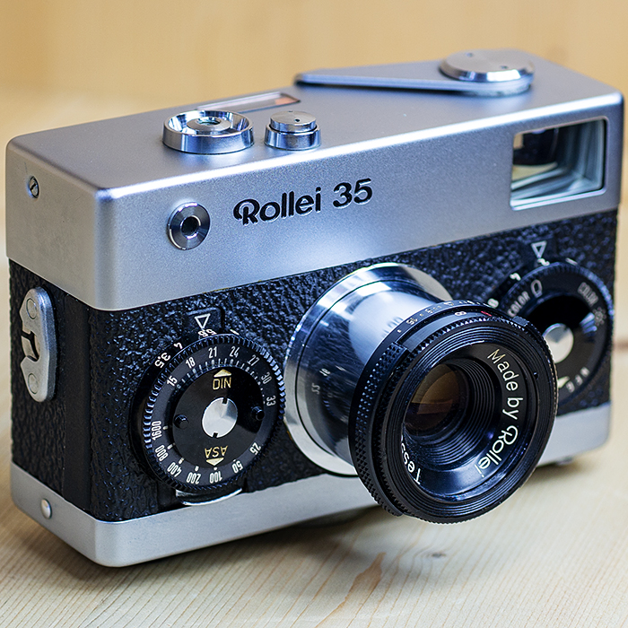 롤라이 Rollei 35+Tessar f=40mmF1:3.5  Rare Original (필타.후드.케이스.스트렙)/98%