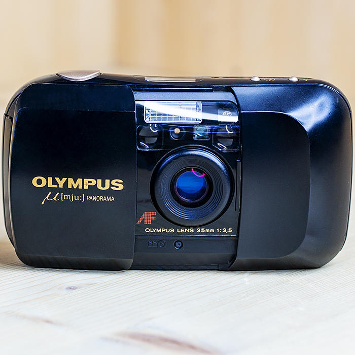 올림푸스 뮤 OLYMPUS μ (mju:) PANORAMA 35mm 1:3.5 (스트랩포함)/93%