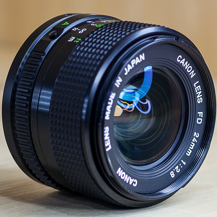 캐논 Canon FD 24mm f/2.8 /98%