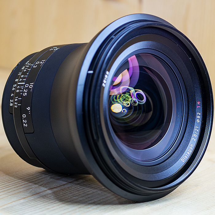 자이스니콘 Zeiss Milvus distagon 21mm F2.8 ZF.2 정품 .후드/95%