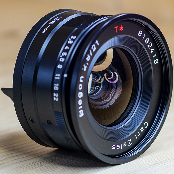 콘탁스 Contax G용 Biogon 21mm F1:2.8 T* Black 박스셋트(화인더,케이스포함) /98%