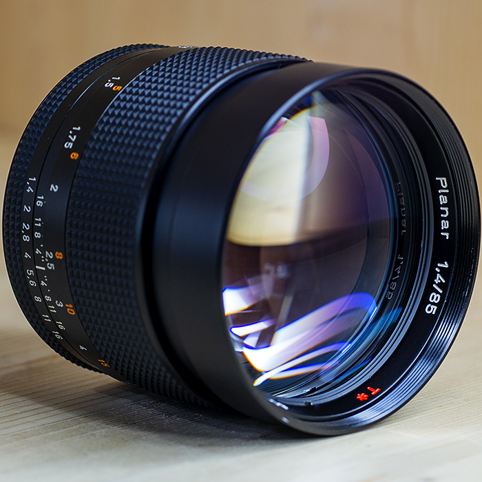 콘탁스 Contax Planar 85mm F1.4 T* AEG CY마운트 /95%
