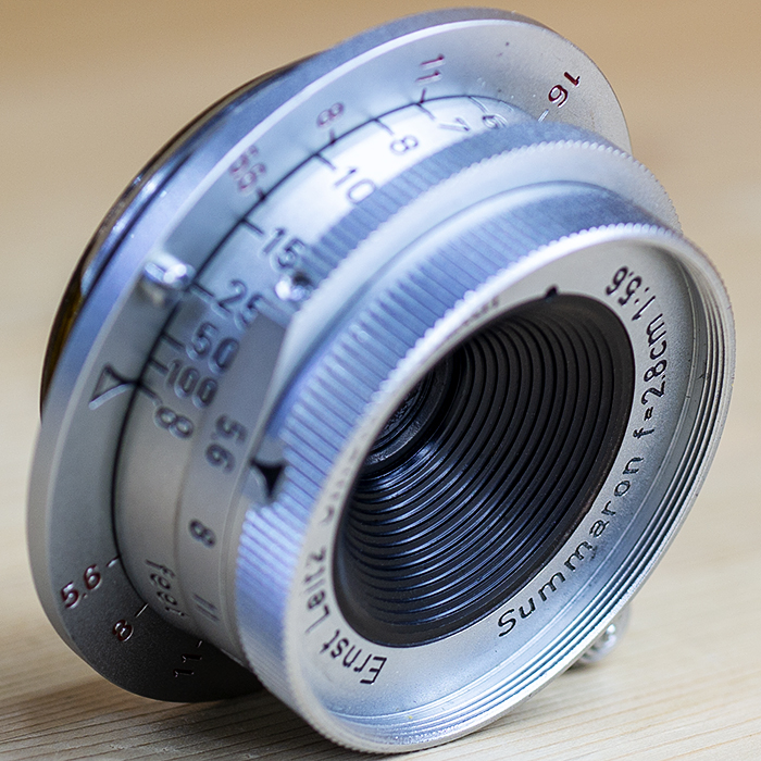 라이카 Leica Summaron-L 28mm F5.6 no1412***/(1956년생산)캐논UV필타 /95%