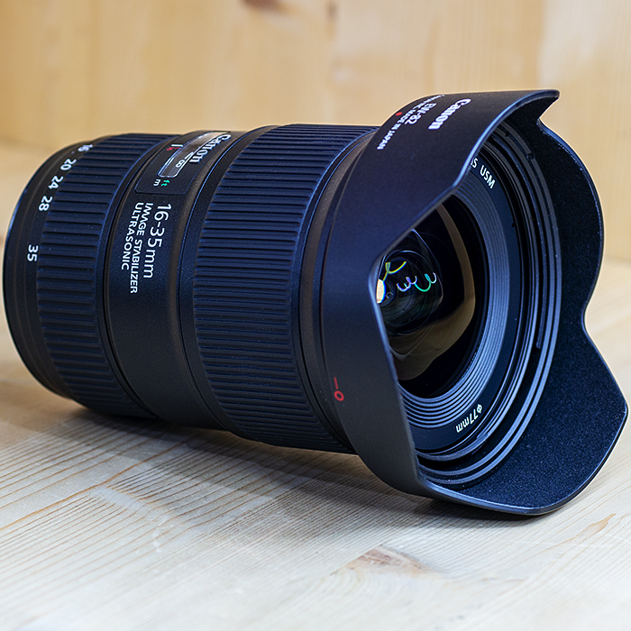캐논 Canon EF 16-35mm f/4L IS USM 정품.후드/97%