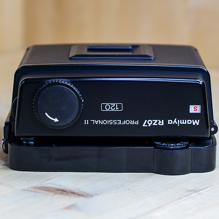 마미야 Mamiya RZ67 Pro II 120 Roll Film Holder Back 홀더/95%