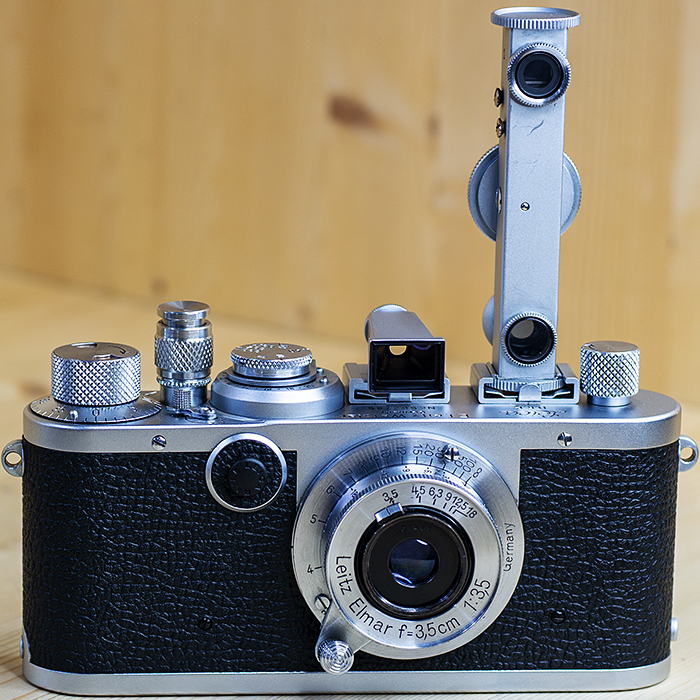라이카 바르낙 Leica Barnack IF BD Body+Elmar f=3.5cmF1:3.5(거리계.LAB 35mm화인더.필타.소프트버튼)Nr.562xxx /97%