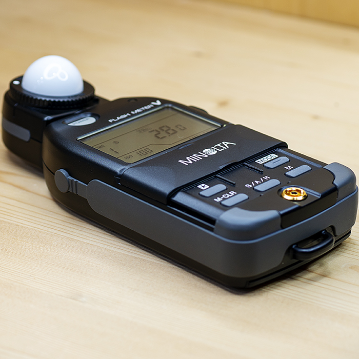 미놀타 Minolta Flash Meter V 플래시 미터 노출계+5`계.케이스.스트렙/98%