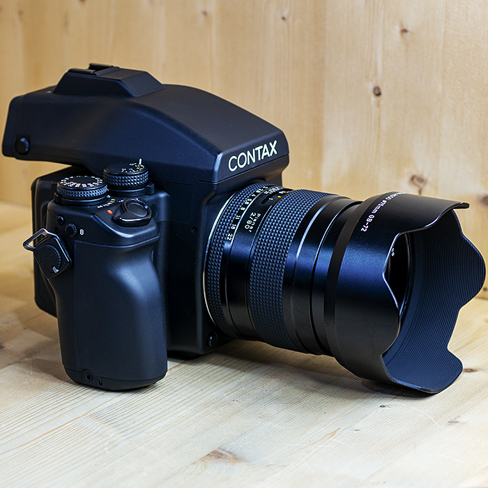 콘탁스 Contax 645 + Planar 80mm F2 T*(후드.필타.릴리즈.스트랩포함)/95%