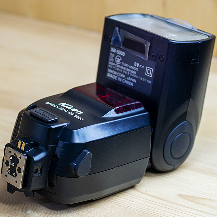 니콘 플래시 Nikon SPEEDLIGHT SB-5000 Flash 스피드라이트 정품 (케이스포함)/97%