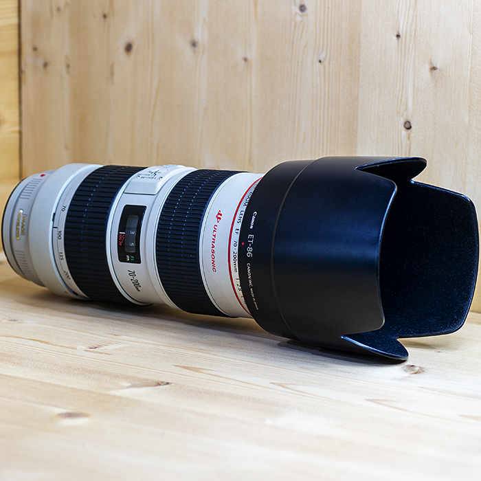 캐논 Canon EF 70-200mm F2.8L IS USM 후드/95%