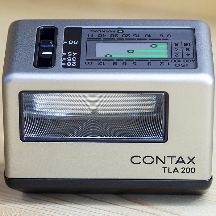 콘탁스 Contax TLA200 Shoe Mount Flash 콘탁스 G1,G2용(케이스포함)/98%