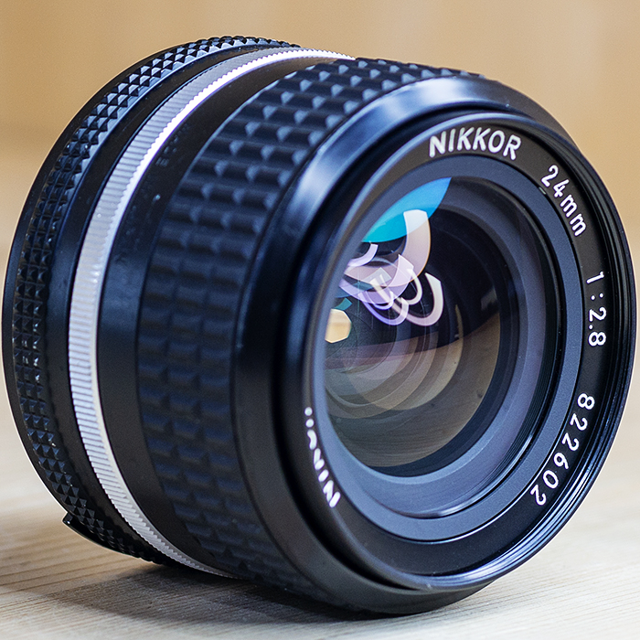 니콘 Nikon MF NIKKOR 24mm F2.8 Ais /93%