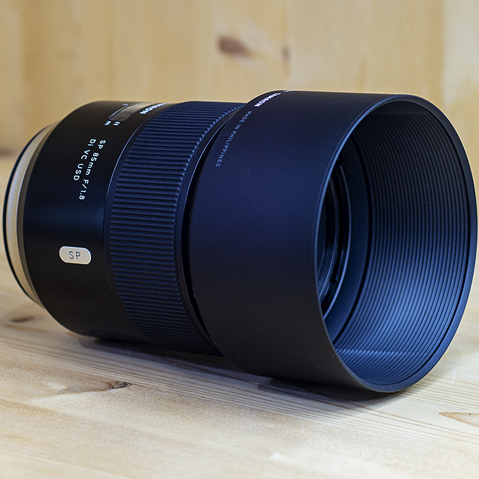 탐론 Tamron SP 85mm F/1.8 Di VC USD 정품.캐논용.후드 95%