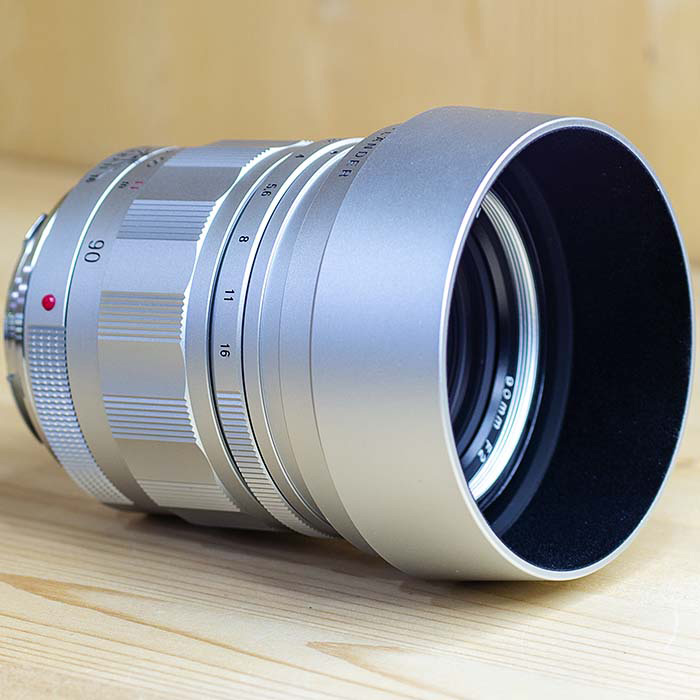 보이그랜더 Voigtlander APO-ULTRON 90mm F2 for VM-Mount Silver (썬포토정품 박스셋트.후드)/98%
