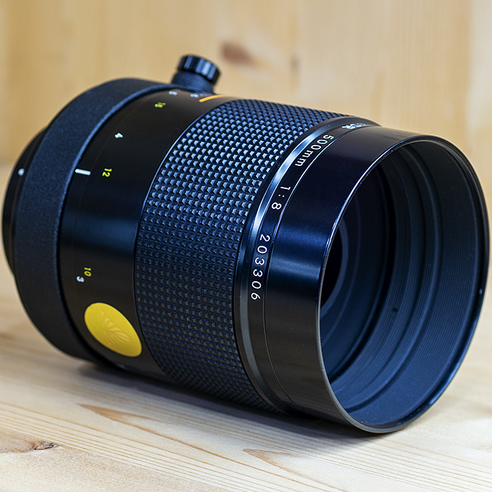 니콘 Nikon MF Reflex-NIKKOR 500mm 1:8 후드.UV필타 /95%