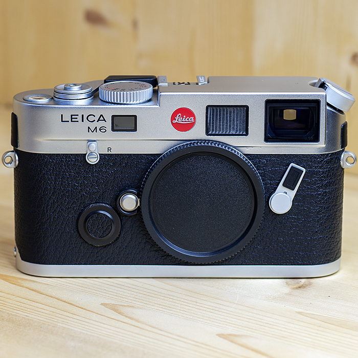 라이카 Leica M6 TTL 0.58 Body Rangefinder Film Camera Silver /97%