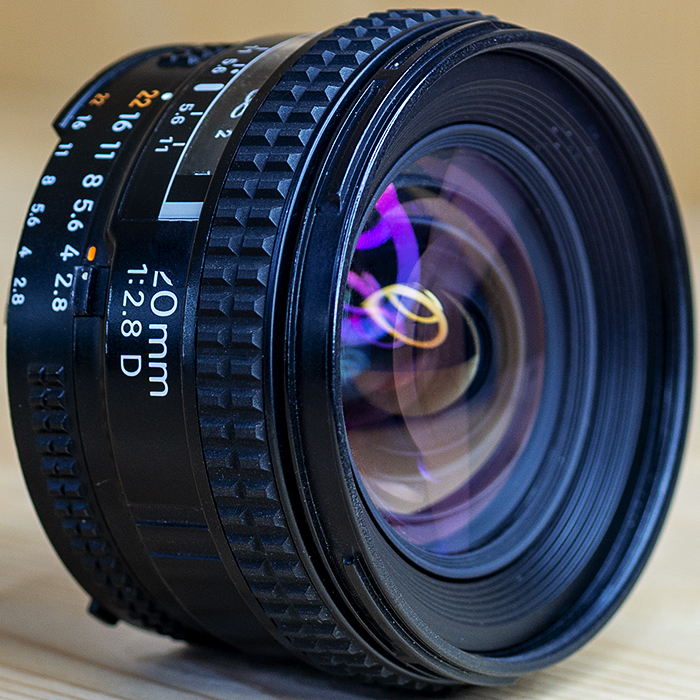 니콘 Nikon AF NIKKOR 20mm F2.8D /93%