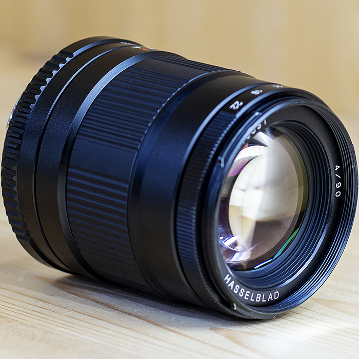 핫셀블라드 X Pan용90mmF4(BW필타.렌즈케이스)/95%