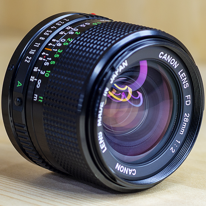 캐논 Canon FD 28mm 1:2/98%