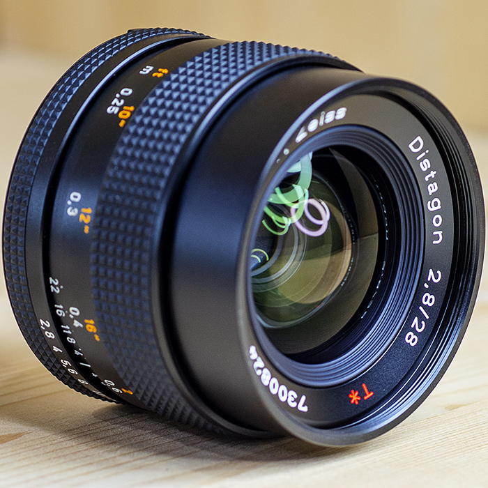 콘탁스 Contax Carl Zeiss Distagon T* 28mm F2.8 MMJ CY용/98%