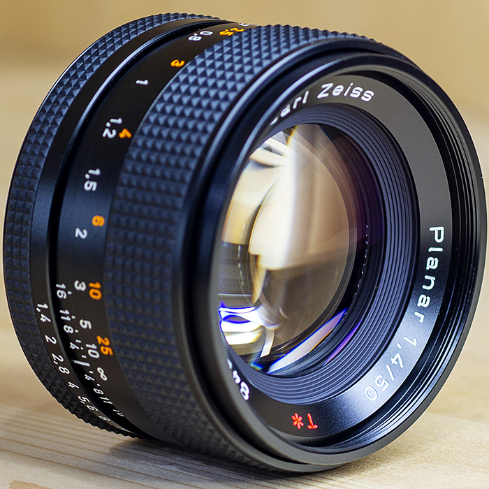 콘탁스 Contax Planar 50mm F1.4 T* CY 마운트 MMJ /98%