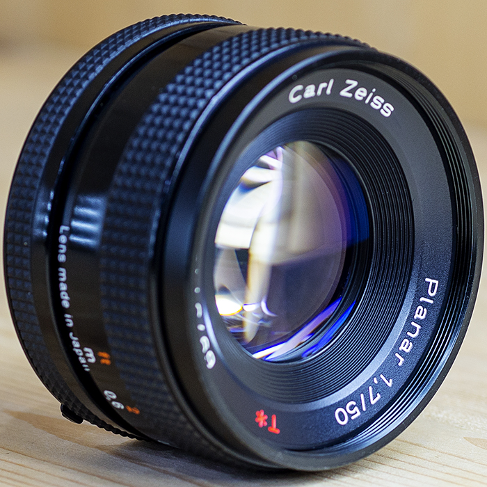 콘탁스 Contax Planar 50mm F1.7 T* CY 마운트 MMJ 박스셋트/95%