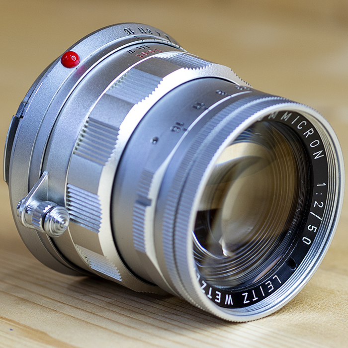 라이카 Leica Summicron M50mm 1:2 Rigid 리지드 Germany.NO1987*** M마운트/97%