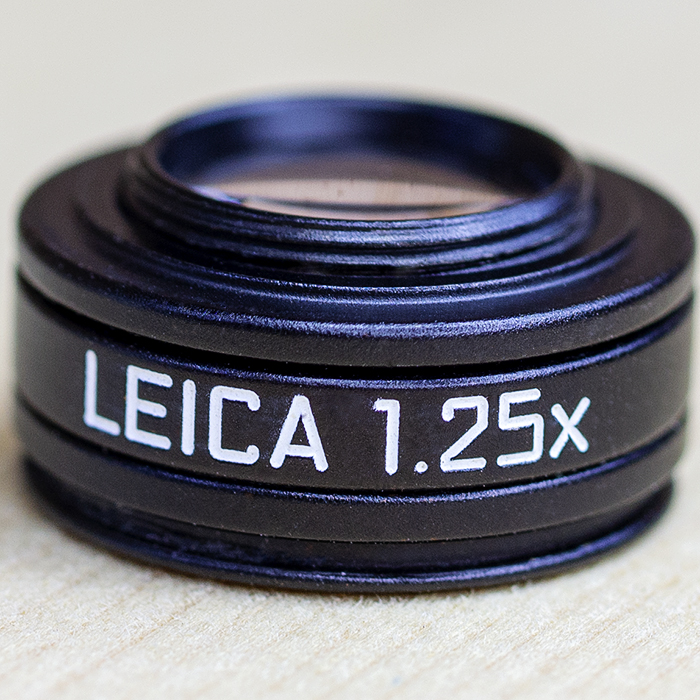라이카 Leica Magnifier 1.25x 아이컵.케이스/ 95%
