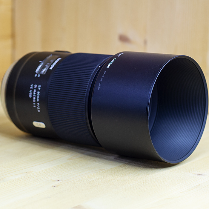 탐론 Tamron SP 90mm F2.8 Di MACRO 1:1 VC USD (F017)후드.니콘용/95%